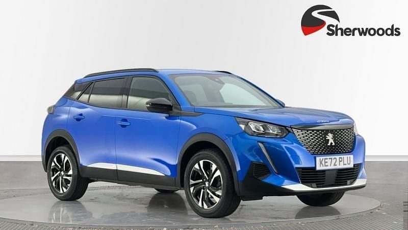 Blue Used 2023 Peugeot 2008 Allure+ SUV | £14,608 (Fair price) - Image 1/4