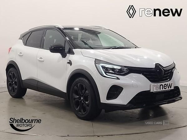 Used Renault Captur Rive Gauche 91 HP (66 kW) 2022 Metallic  arctic white  SUV