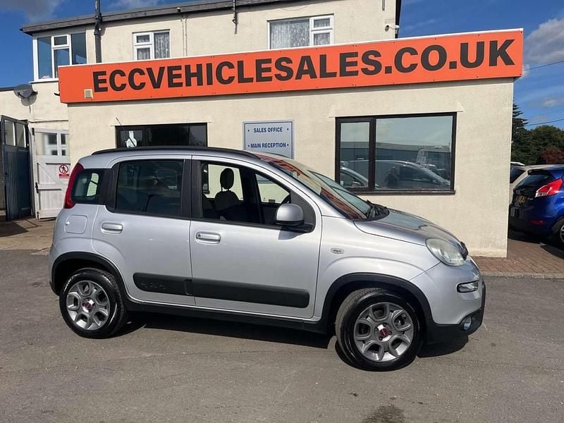 Silver Used 2013 Fiat Panda 4x4 Hatchback | £3,695 (Fair price) - Image 1/4