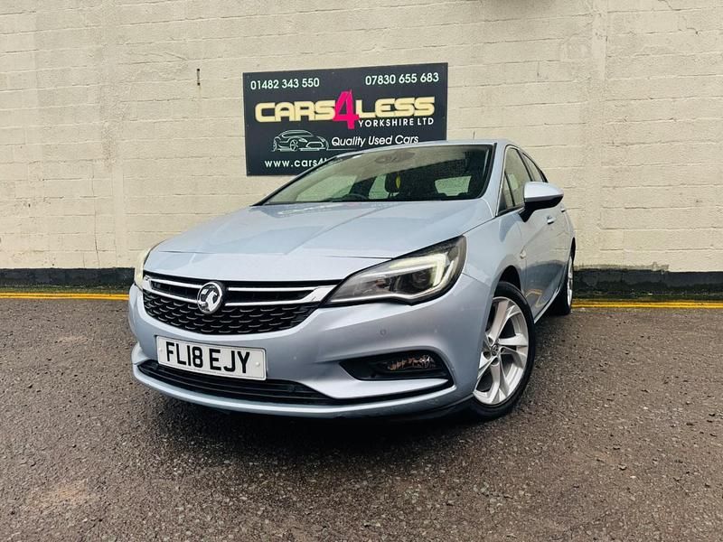 Used Vauxhall Astra SRi 2018 Silver Hatchback