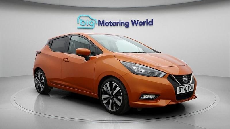 Used Nissan Micra S 92 HP (67 kW) 2021 Orange Hatchback