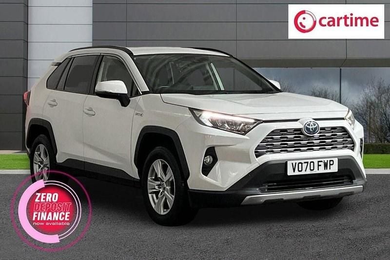 White Used 2020 Toyota RAV4 Hybrid SUV | £20,799 (Super price) - Image 1/4