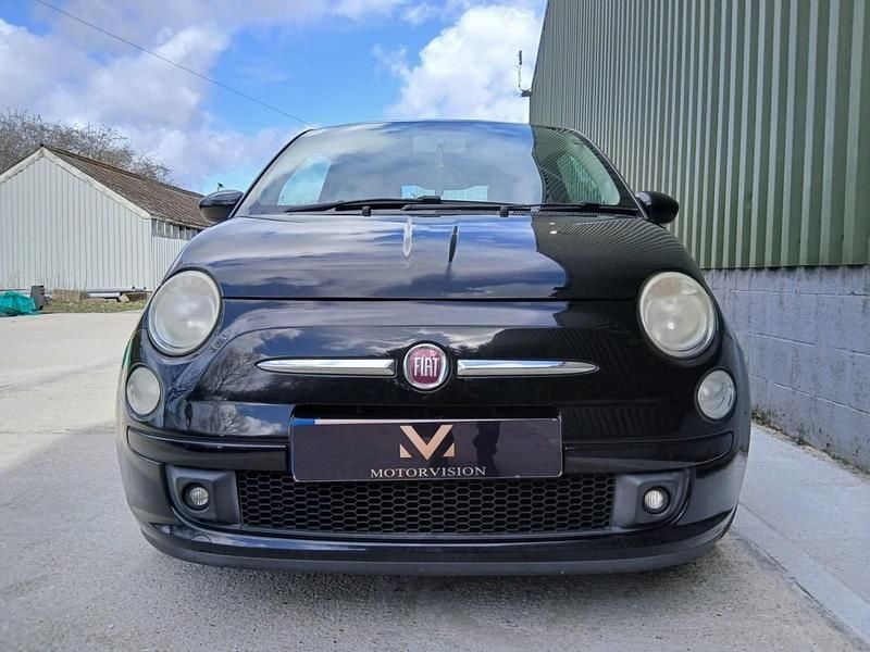 Used Fiat 500 Sport 69 HP (50 kW) 2009 Black Cabriolet