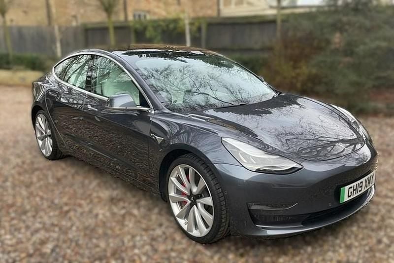 Grey Used 2019 Tesla Model 3 Performance Sedan | £16,490 (Fair price) - Image 1/1