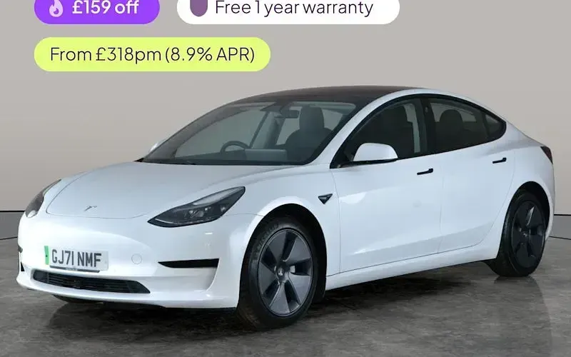 Used Tesla Model 3 Standard Range 208 kW (283 HP) 2021 Sedan