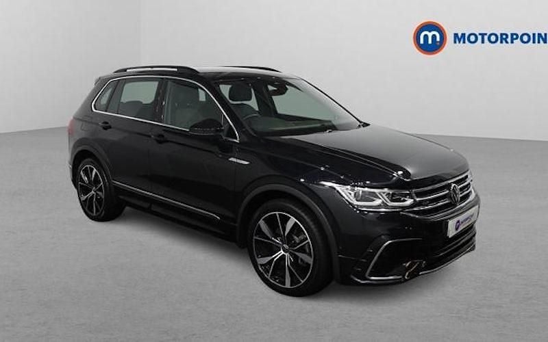 Used VW Tiguan R-line 190 HP (139 kW) 2022 Black SUV