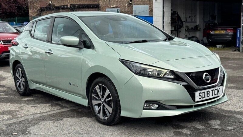 Silver Used 2018 Nissan Leaf Acenta Hatchback | £5,895 (Fair price) - Image 1/3