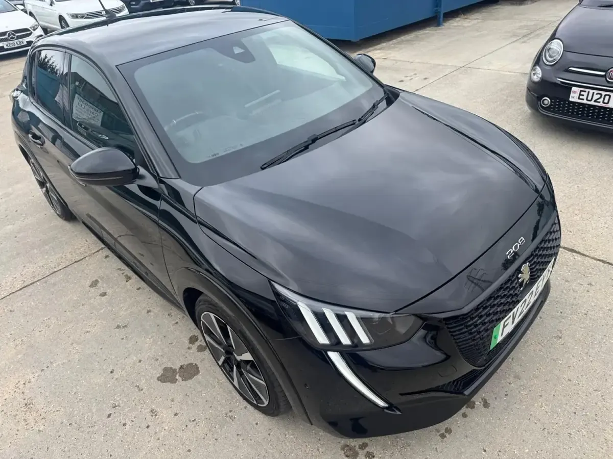 Used Peugeot e-208 GTi 100 kW (136 HP) 2022 Black Hatchback