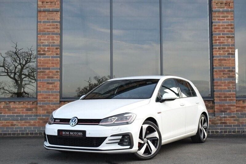 White Used 2019 VW Golf VII GTI Hatchback | £18,750 (Fair price) - Image 1/4