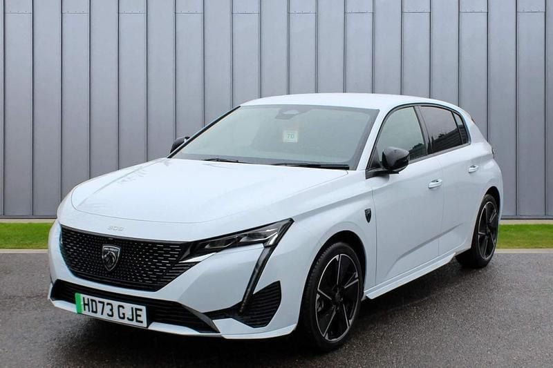 Used Peugeot e-308 GT 113 kW (154 HP) 2024 White Hatchback
