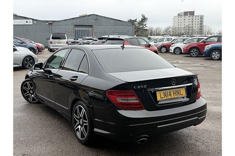 Used Mercedes C250 AMG 2014 Black Sedan