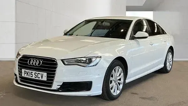 Used Audi A6 Performance 190 HP (139 kW) 2015 White Sedan