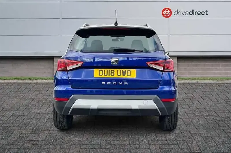Used Seat Arona XCELLENCE 115 HP (84 kW) 2018 Blue SUV