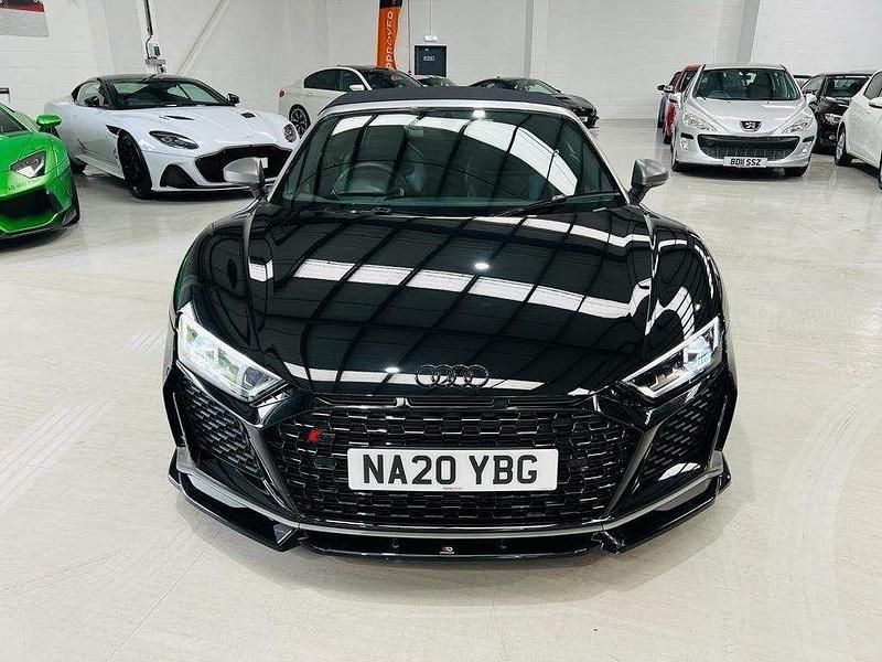 Used Audi R8 Spyder Performance 620 HP (456 kW) 2020 Black Cabriolet