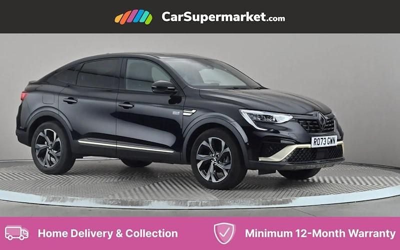 Black Used 2022 Renault Arkana Engineered SUV | £19,697 (Fair price) - Image 1/4