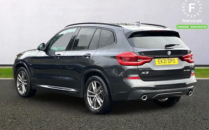 Used BMW X3 M Sport 190 HP (139 kW) 2021 Grey SUV