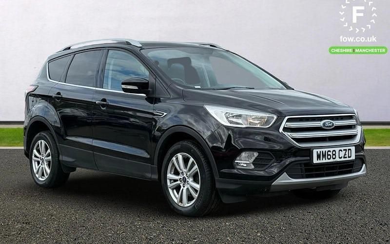 Black Used 2018 Ford Kuga Zetec SUV | £9,299 (Fair price) - Image 1/4