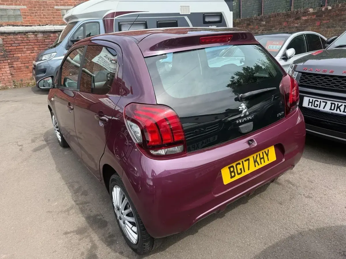Used Peugeot 108 Active 2017 Mauve/purple Hatchback