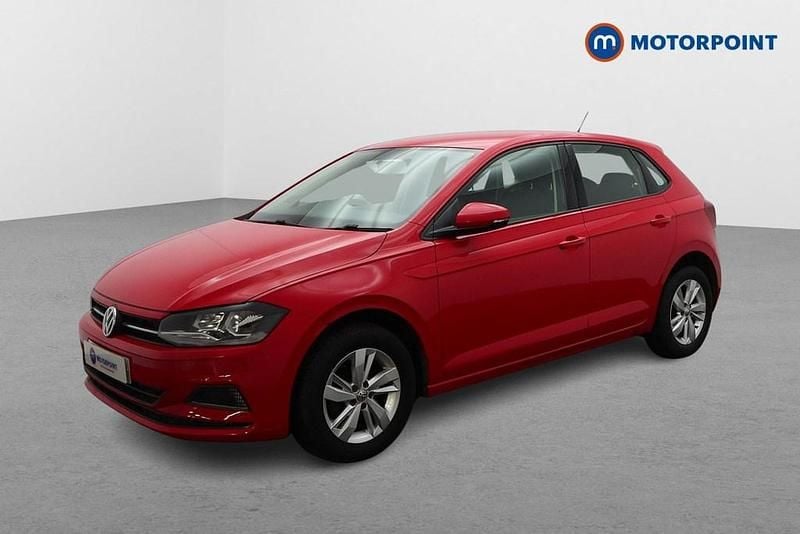 Used VW Polo SE 80 HP (58 kW) 2019 Red Hatchback