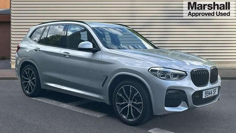 Silver Used 2021 BMW X3 M Sport SUV | £32,058 (Fair price) - Image 1/4