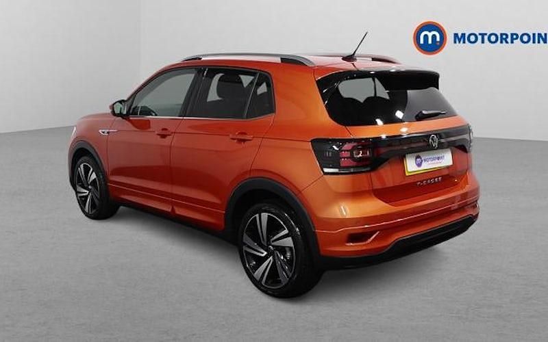 Used VW T-Cross R-line 110 HP (80 kW) 2024 Orange SUV