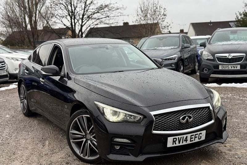 Black Used 2014 Infiniti Q50 Sport Tech Sedan | £4,795 (Fair price) - Image 1/1