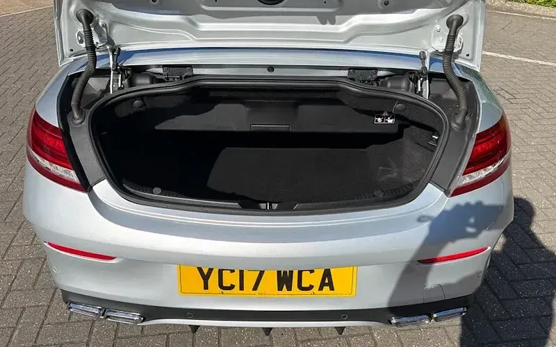 Used Mercedes C63 AMG Premium 510 HP (375 kW) 2017 Silver Cabriolet