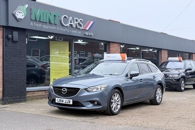 Used Mazda 6 175 HP (128 kW) 2014 Blue Estate