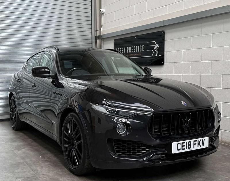 Black Used 2018 Maserati Levante SUV | £22,989 (Fair price) - Image 1/4