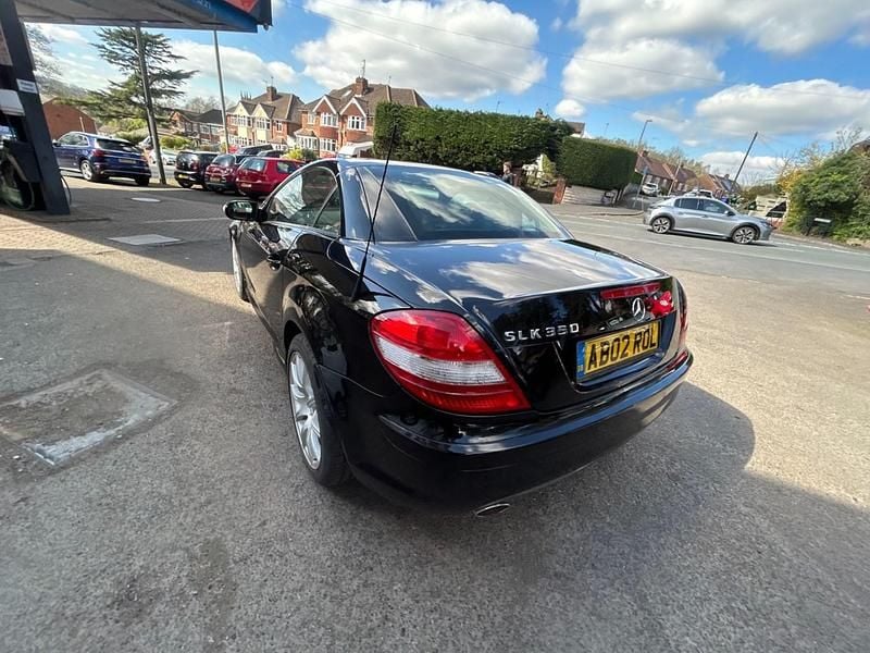 Used Mercedes SLK350 2005 Metallic black Cabriolet