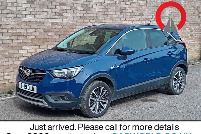 Used Vauxhall Crossland X Elite 110 HP (80 kW) 2019 Blue SUV