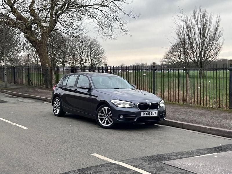 Used BMW 120 Sport Line 190 HP (139 kW) 2016 Grey Hatchback