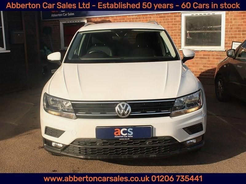 Used VW Tiguan SE 125 HP (91 kW) 2018 White SUV