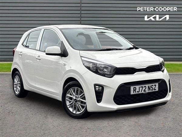 White Used 2023 Kia Picanto Hatchback | £12,792 (Good price) - Image 1/4
