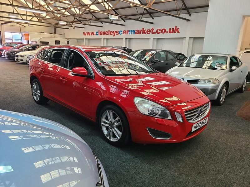Red Used 2012 Volvo V60 SE Lux Estate | £4,750 (Fair price) - Image 1/4