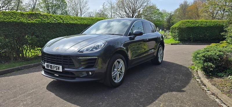 Used Porsche Macan S 2018 Grey SUV