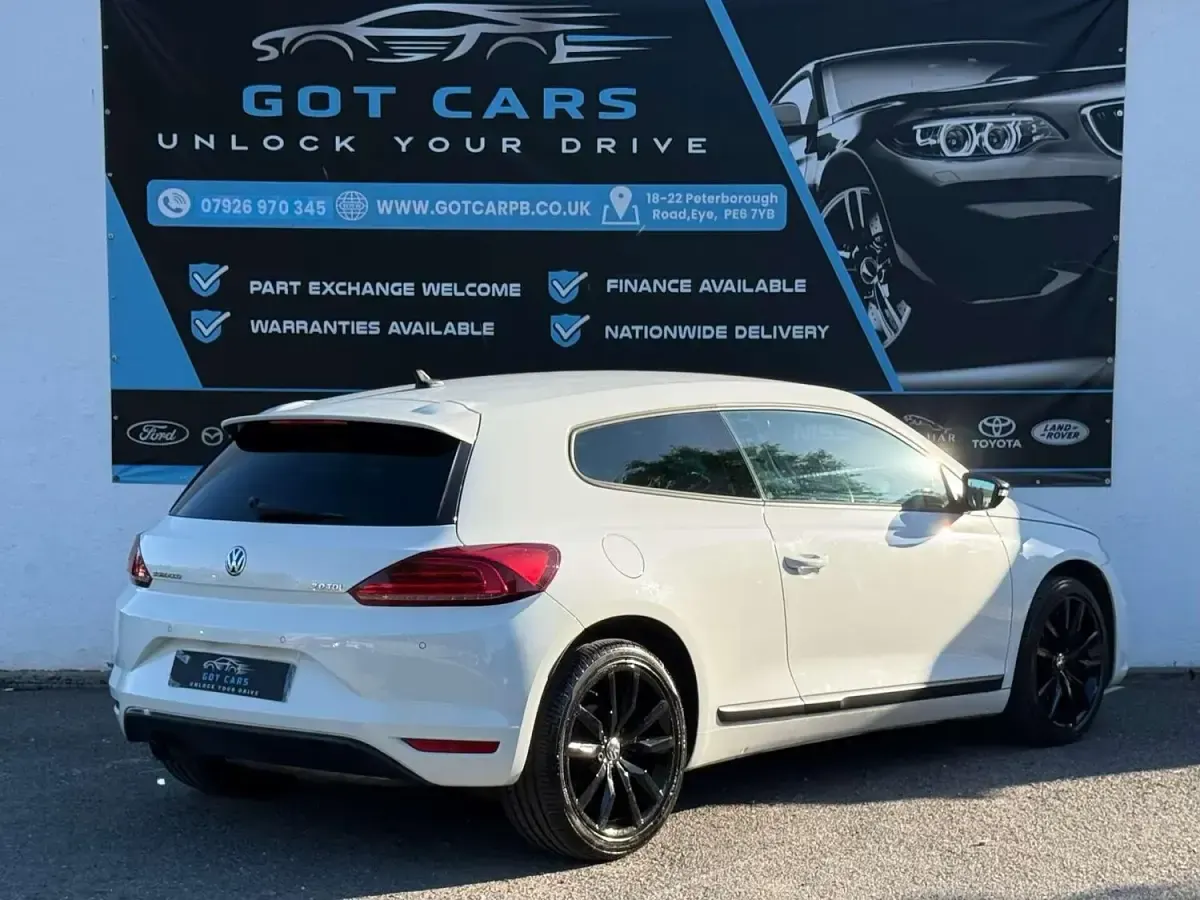 Used VW Scirocco GT 150 HP (110 kW) 2015 White Coupe