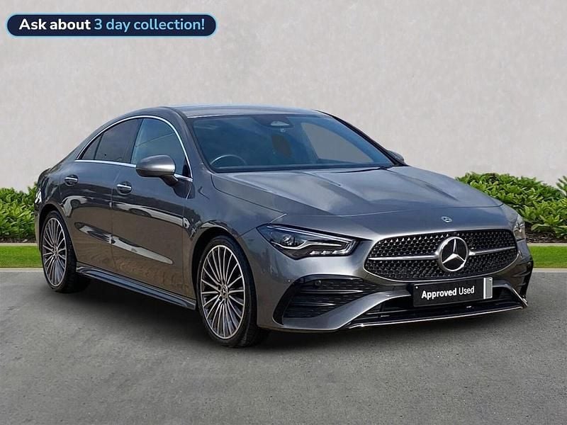 Grey Used 2024 Mercedes CLA220 AMG Line Premium Sedan | £29,699 (Fair price) - Image 1/4