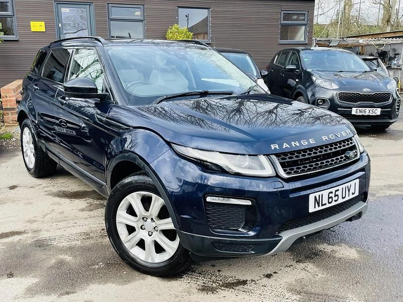Used Land Rover Range Rover evoque SE 2015 Blue Estate