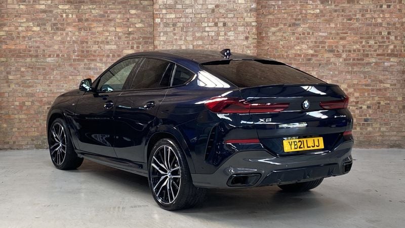 Used BMW X6 M Sport 282 HP (207 kW) 2021 Black SUV
