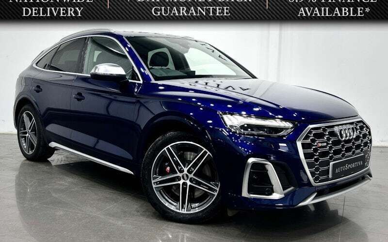 Blue Used 2022 Audi SQ5 Sportback Basis SUV | £47,990 - Image 1/3