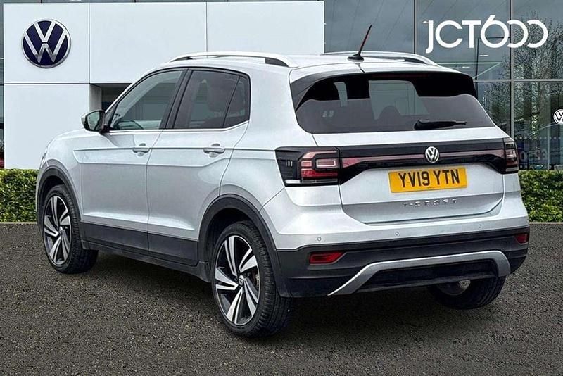 Used VW T-Cross SEL 115 HP (84 kW) 2019 Silver SUV