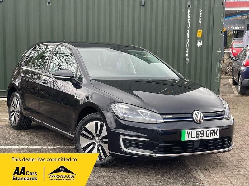 Used VW e-Golf 99 kW (135 HP) 2020 Black Hatchback