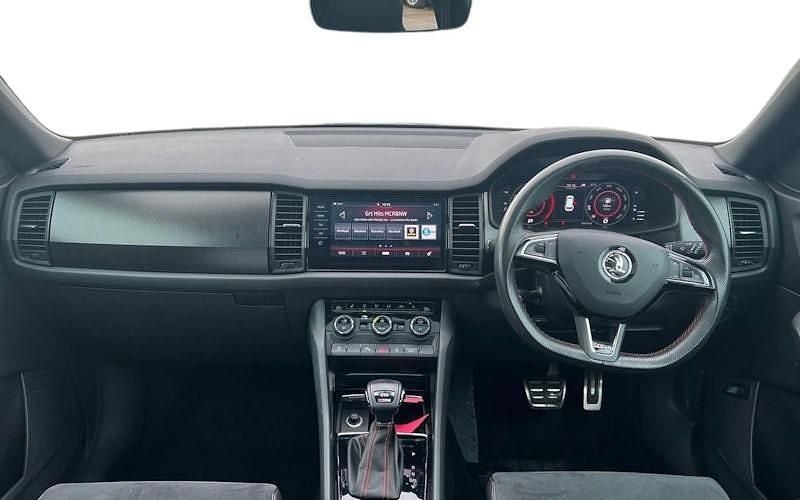 Used Skoda Kodiaq vRS 239 HP (175 kW) 2019 Blue SUV