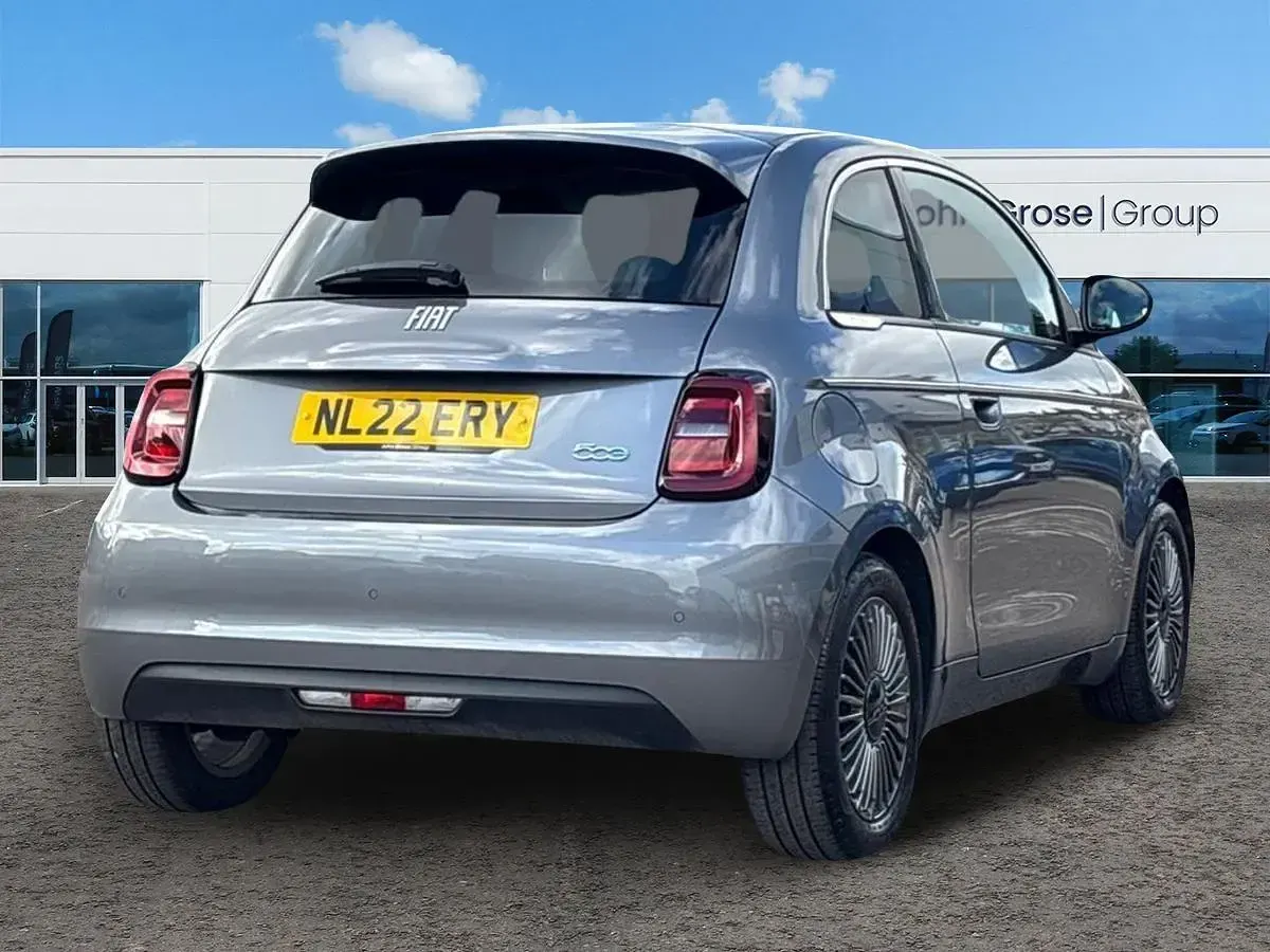 Used Fiat 500e Icon 86 kW (118 HP) 2022 Grey Hatchback