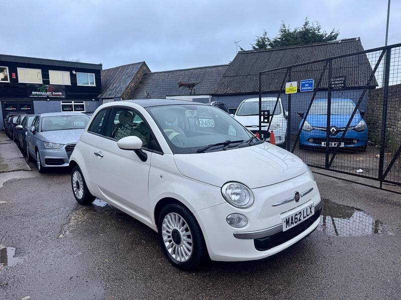 Used Fiat 500 Lounge 2012 White Hatchback