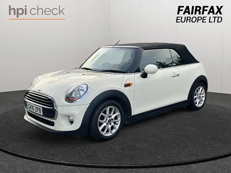 Used Mini Cooper Cabriolet 2016 Pepper white Cabriolet