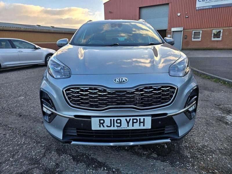 Used Kia Sportage GT-Line 134 HP (98 kW) 2019 Silver SUV