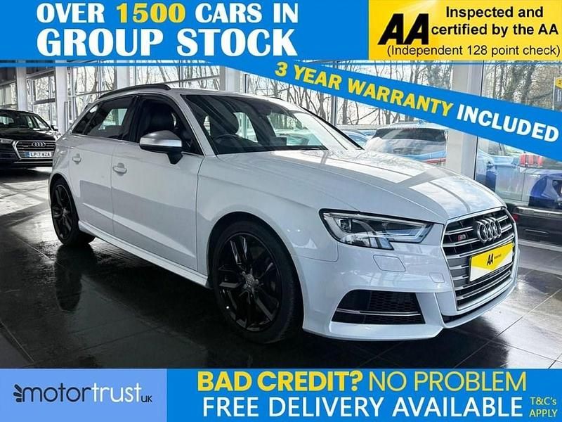 Used Audi S3 Sportback Design 310 HP (228 kW) 2017 White Hatchback