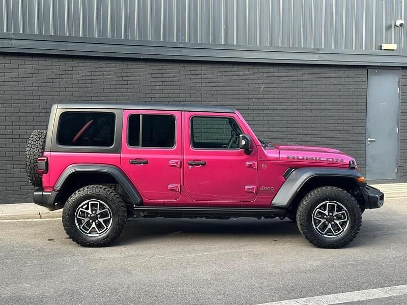 Pink Used 2024 Jeep Wrangler Rubicon SUV | £54,940 - Image 1/4